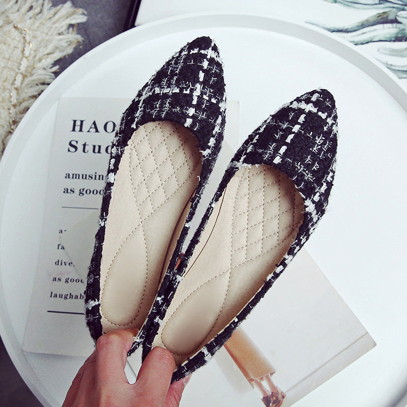 Women's soft flat casual shoes